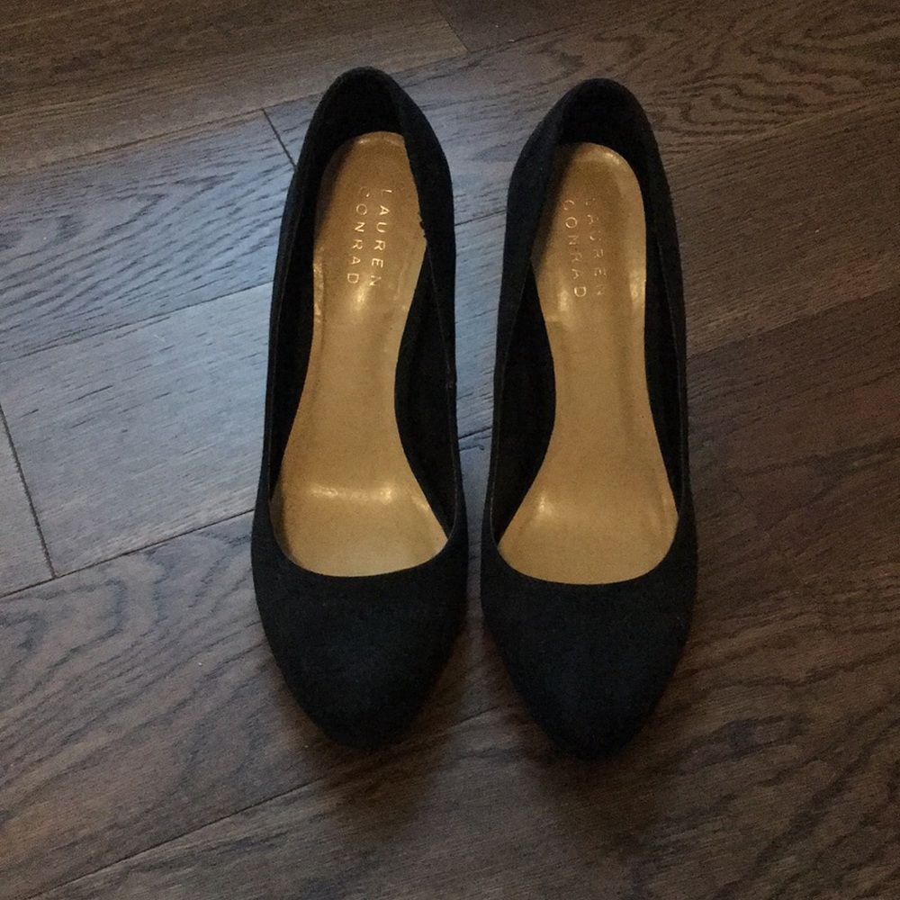 Black Lauren Conrad Work Heels
